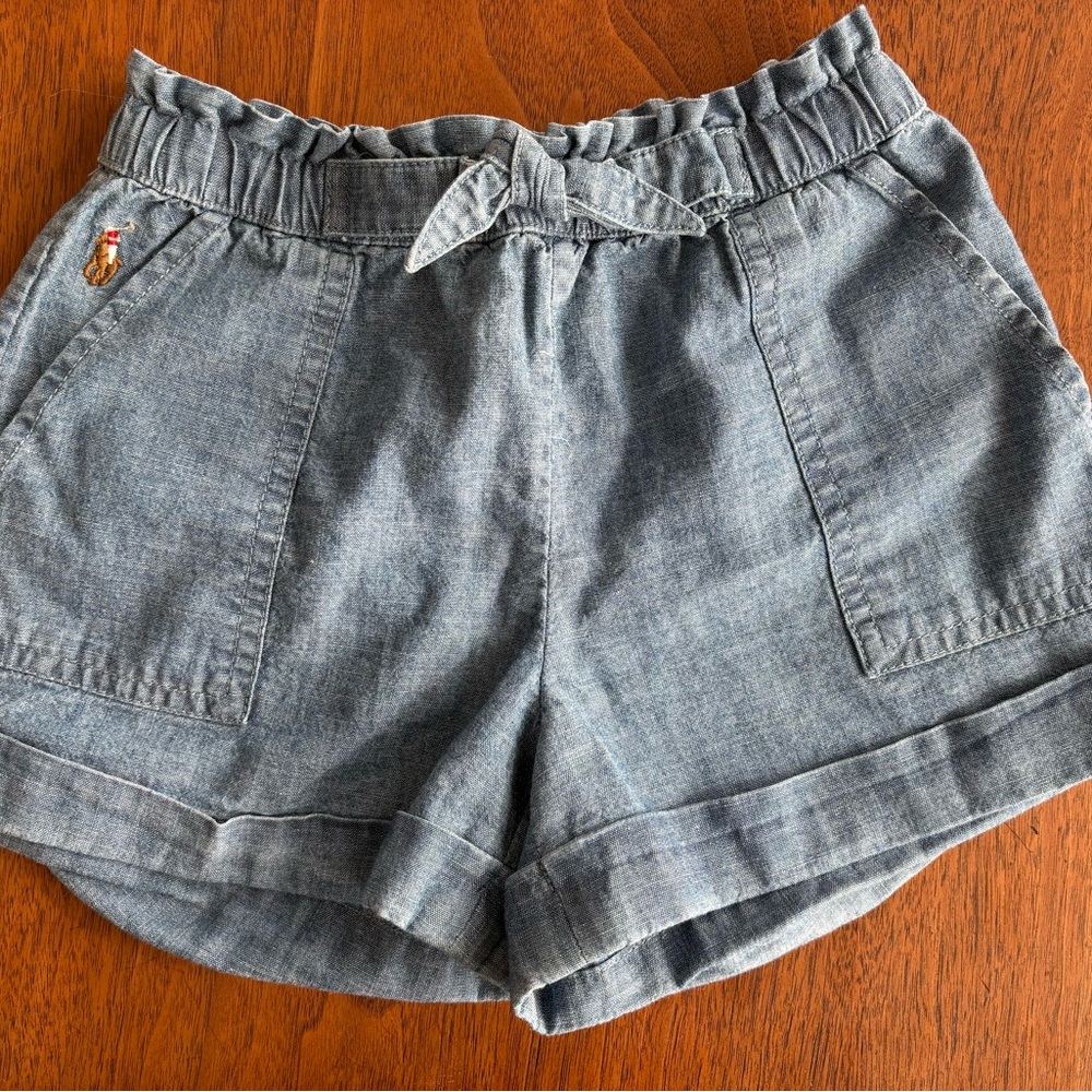 Polo Ralph Lauren Chambray Camp Shorts size 3T